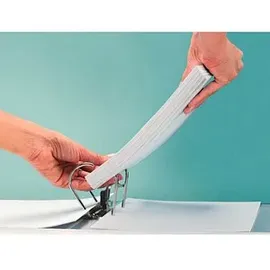 Leitz 1007 Ordner signalweiß Karton 8,0 cm DIN A4