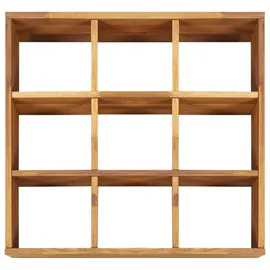 vidaXL Garten-Hochbeet Massivholz Akazie für Kräuter 60 x 60 x 15 cm