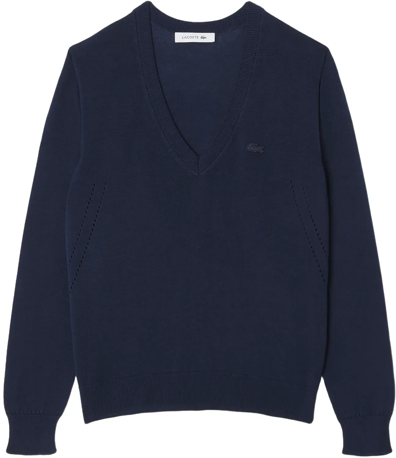 LACOSTE Pullover V Neck, navy