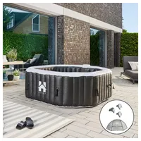 Home Deluxe Drop ⌀ 185 x 65 cm Schwarz
