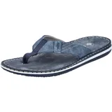 Rieker Herren 21043 Zehentrenner, Blau, 45 EU