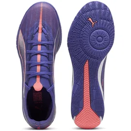 Puma Ultra 5 Match It Hallenschuhe Herren Lapis Lazuli/White/Sunset Glow 46