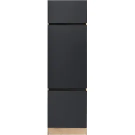 OPTIFIT Seitenschrank Roth 60 x 57,1 x 206,8 cm Schwarz