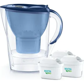 Brita Marella blau + 3 Kartuschen