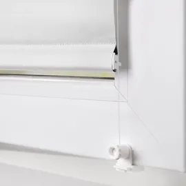 Lichtblick Thermo-Rollo / Verdunkelungsrollo Klemmfix 100 x 150 cm weiß
