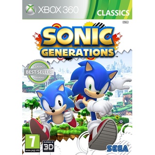 Sega Sonic Generations Xbox 360)