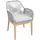 Proregal Gartenstuhl 85 x 58 x 59 cm silber 1 St.