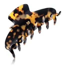 Balmain Hair Couture Cellulose Acetate Pince à cheveux Large Tortoise Shell Haarspangen