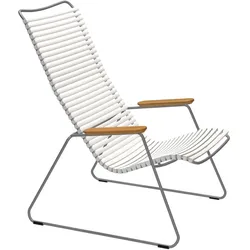 HOUE - CLICK Outdoor Lounge Chair, muted white