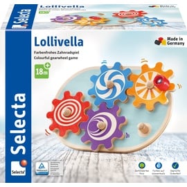 Selecta 62084 Lollivella, Zahnradspiel, Holz, 17,5 cm