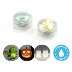 Deko-Licht (3 LEDs), 2 Stück, inkl. Batterien