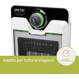 Imetec Compact 2000 W Schwarz/Weiß