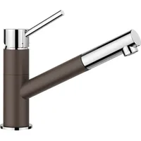 Blanco Kano-S Einhebelmischer Schlauchbrause Cafe/Chrom