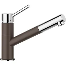 Blanco Kano-S Einhebelmischer Schlauchbrause Cafe/Chrom
