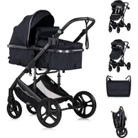 Chipolino Kinderwagen 2 in 1 Amore Getränkehalter Wickeltasche Fußabdeckung