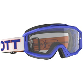 Scott Split OTG Motocross-Brille, Blau/Weiß (Blau/Weiß, Einheitsgröße)