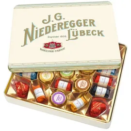 Niederegger Nostalgiedose 298g Pralinen Weihnachten