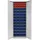 ADB Stahlschrank 40829 lichtgrau 71,0 x 30,0 x 195,0 cm, aufgebaut