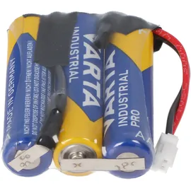 AccuCell Batteriepack 4,5V F1x3 Micro AAA mit Kabel und Stecker ersetzt Safe-O-Tronic 38400200, Steckertyp PHR-Serie