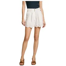 Pepe Jeans Damen Douce Shorts, Weiß (Mousse-Weiß), L - L
