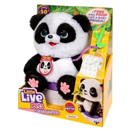 Moose Little Live Pets My Baby Panda 0 cm Schwarz/Mehrfarbig