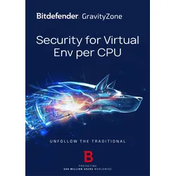 Bitdefender GravityZone Security for Virtual Env per CPU
