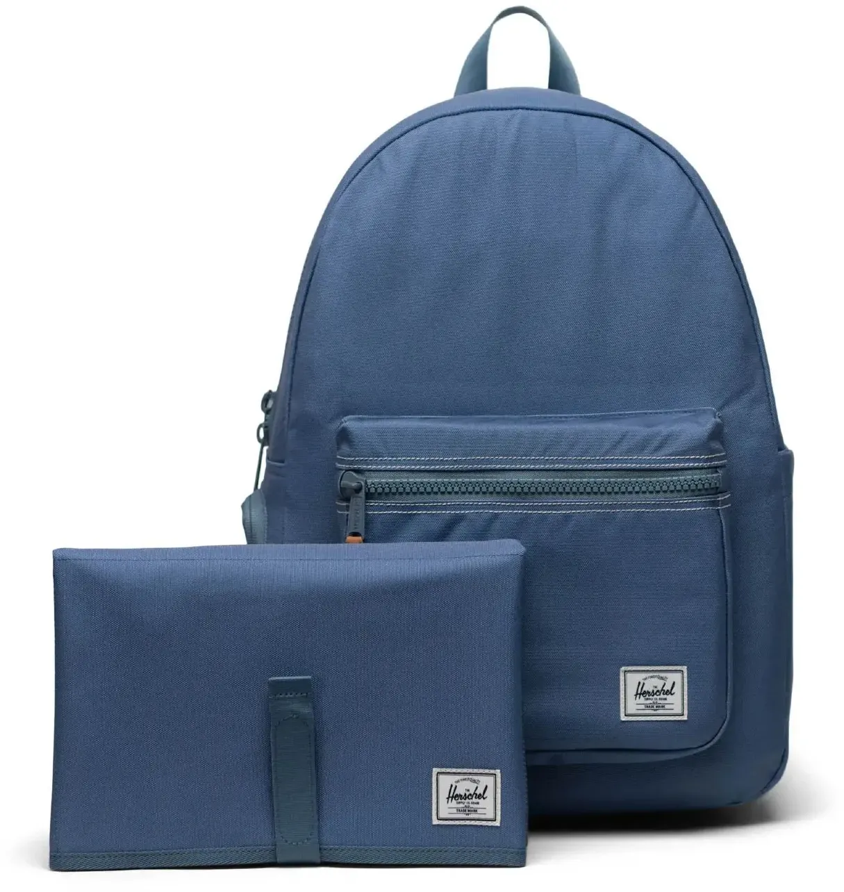 Herschel Settlement Backpack Wickeltasche Blue Mirage/White Stitch