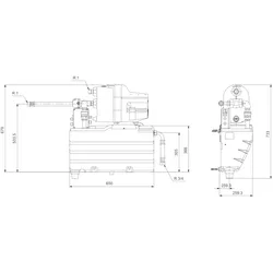 Grundfos Hauswasserwerk SCALA1-System 3-45