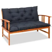 DETEX DETEX® Bankauflage Sitzkissen 55%-Baumwolle Visko-Effekt 100x100cm Rückenlehne Sitzpolster
