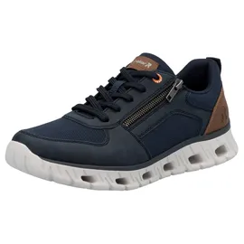 rieker sport Sneaker, Schnürschuh, Freizeitschuh, Halbschuh mit Reißverschluss, bunt