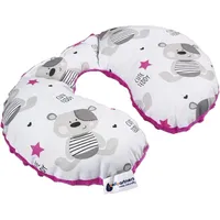 Medi Partners Nackenkissen Kinder 30 x 20 cm Dunkelrosa