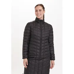 Outdoorjacke WHISTLER "Kate", Damen, Gr. 36, schwarz, 100% Nylon, unifarben, casual, normal, hoch geschlossener Ausschnitt, Langarm, Jacken, in tollem Stepp-Design