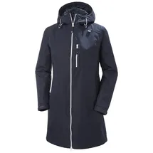 HELLY HANSEN Long Belfast Regenmantel Damen Blau L