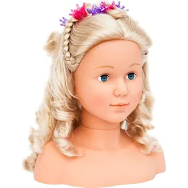 Bayer Design Super Model Schmink- und Frisierkopf mit Kosmetik blond