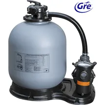 Gre Samoa Filter 8 m3/h grau FS500