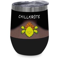 Thermobecher Chillkröter aus Edelstahl