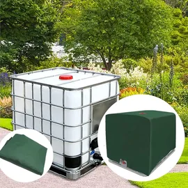 luxuskollektion 1000L IBC Tank Abdeckung 120 x 100 x 116 cm Grün