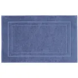 CAWÖ Classic Badezimmer-Teppich 50 x 80 cm graublau