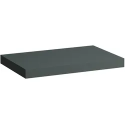 Waschtisch-Platte LANI 495x785x65 ohne Ausschnitt inklusive 2 Befestigungselemente weiß matt