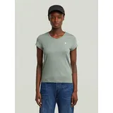 G-Star Eyben Slim 2.0 Kurzarm-T-Shirt Mit V-ausschnitt Iceberg Green M