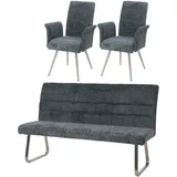 MCW Esszimmer-Set Blau 3er-Set