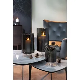 Fink Windlicht VIANA Glas Grau
