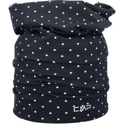 CMP WOMAN MULTI-FUNCTIONAL NECKWARMER NERO-BIANCO 