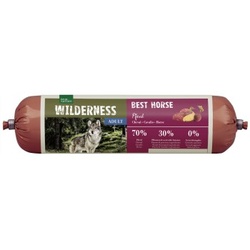 REAL NATURE WILDERNESS Wurst Adult Best Horse - Pferd mit Süßkartoffel & Rote Bete 800 g