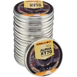 RHODIUS Trennscheibe XT70 in Dose 115 x 1,0mm gerade