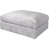 OTTO home Polsterhocker Soft&Cosy XXL 125 x 52 x 101 cm Grau