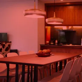 V-Tac - E27, 8,5 w A65 LED-Glühbirne Google/Alexa App- RGB+3in1 dimmbar