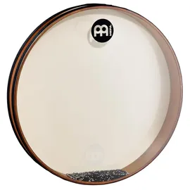 Meinl Percussion FD18SD-TF Sea Drum, Frame Drum mit Kombination aus Ziegenfell und Kunststofffell, 45,72 cm (18 Zoll) Durchmesser, african brown