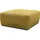 DOMO collection Hocker 800007 Kunststoff 100 x 45 x 100 cm Gelb