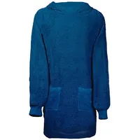 vidaXL Bademantel Marineblau L Baumwolle
